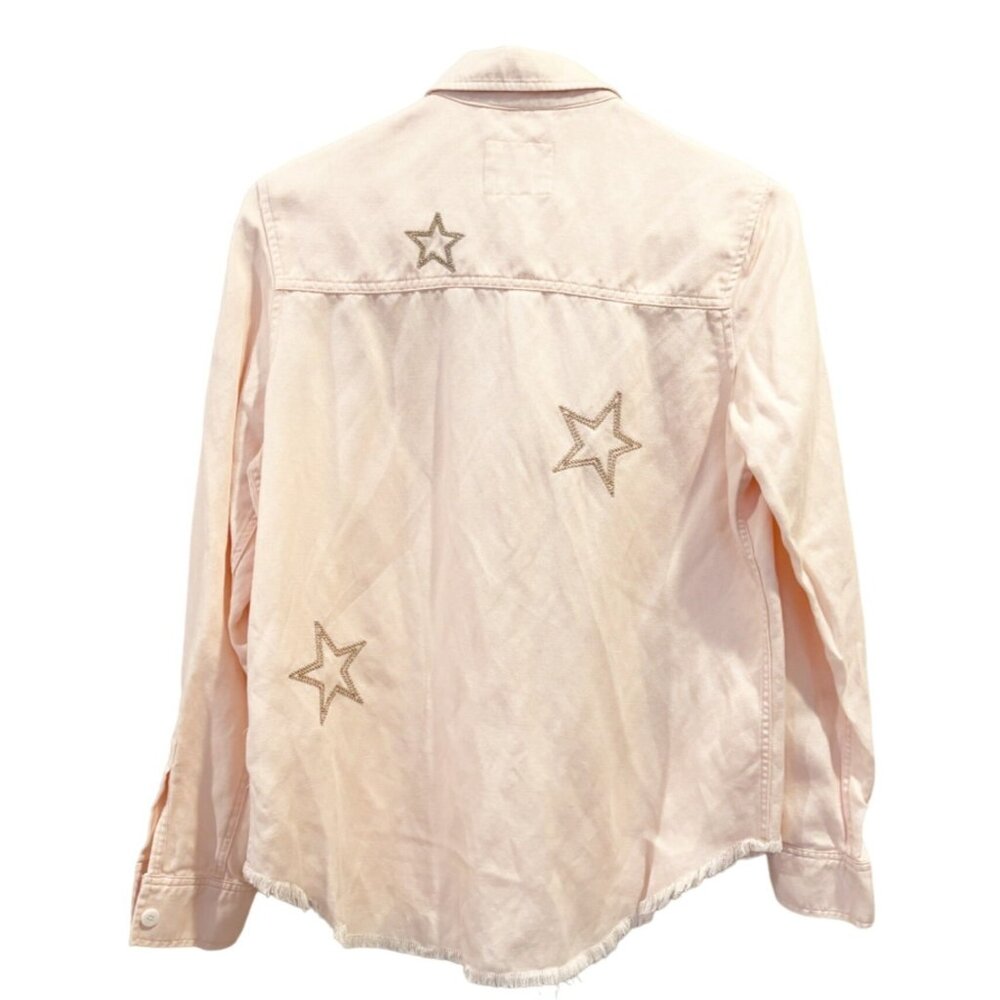 Rails Loren Star Embroidered Button-Up Shirt Size… - image 4